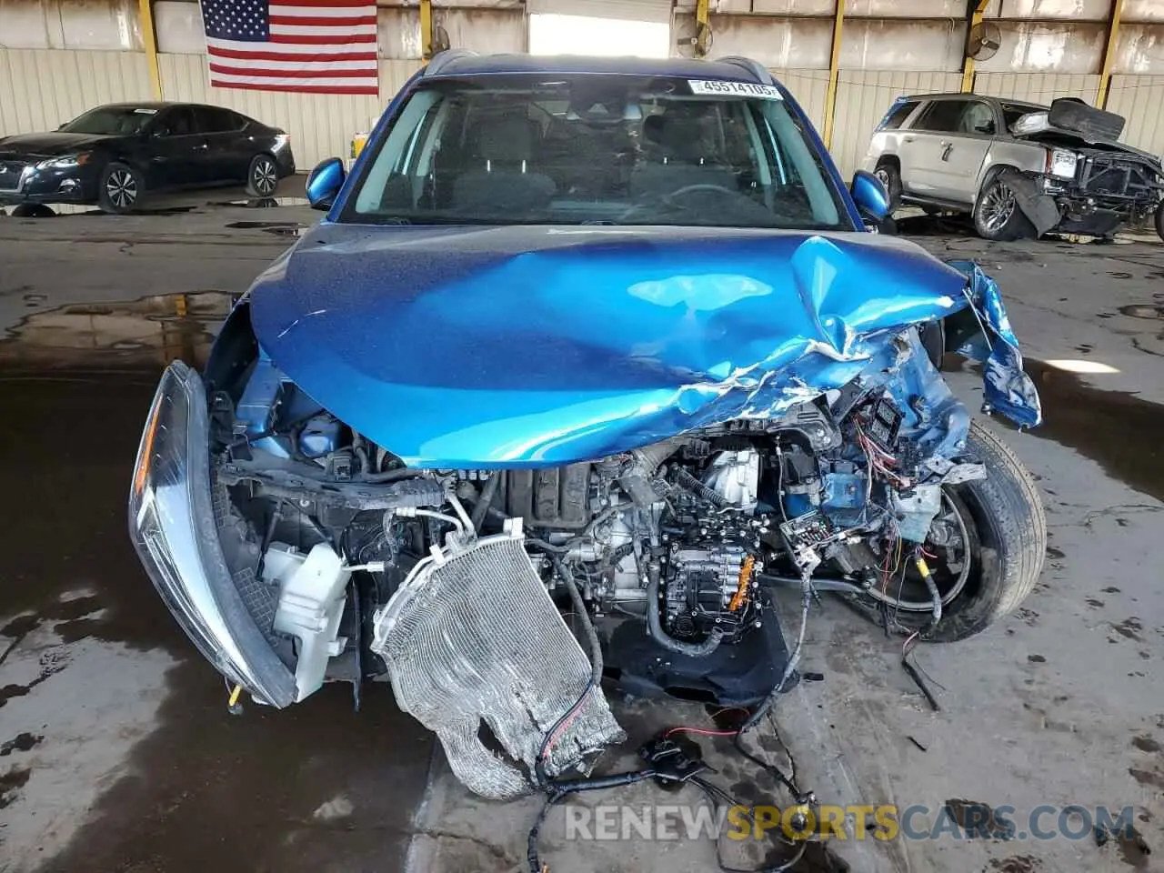 5 fotografías del automóvil dañado KM8J33A43LU163443 HYUNDAI TUCSON 2020