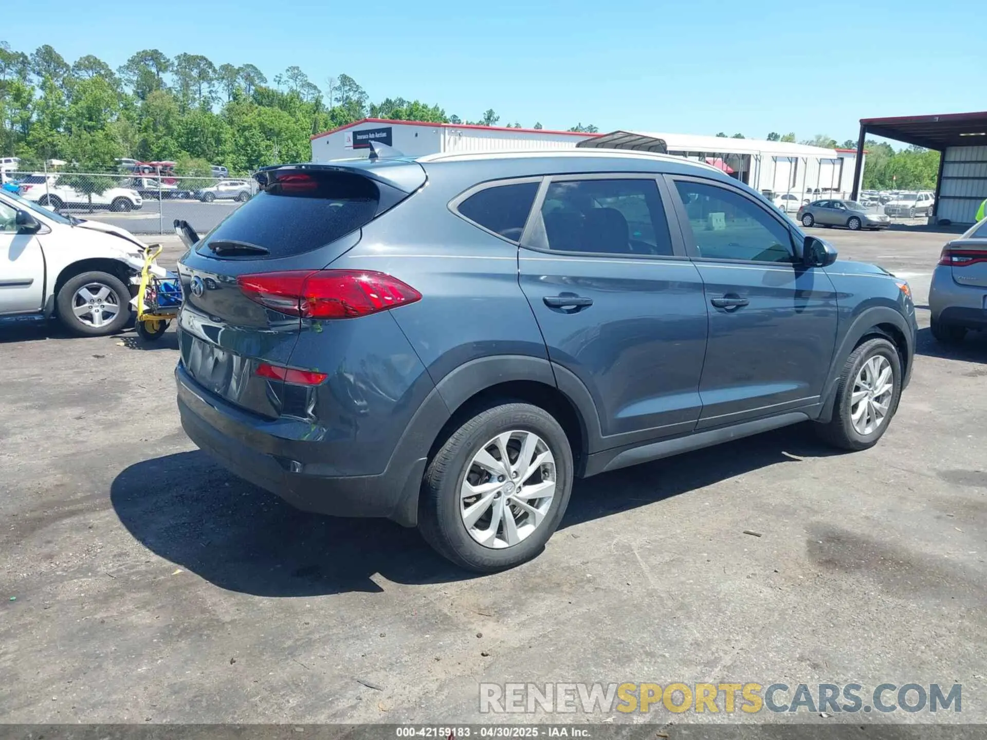 4 fotografías del automóvil dañado KM8J33A44LU192708 HYUNDAI TUCSON 2020