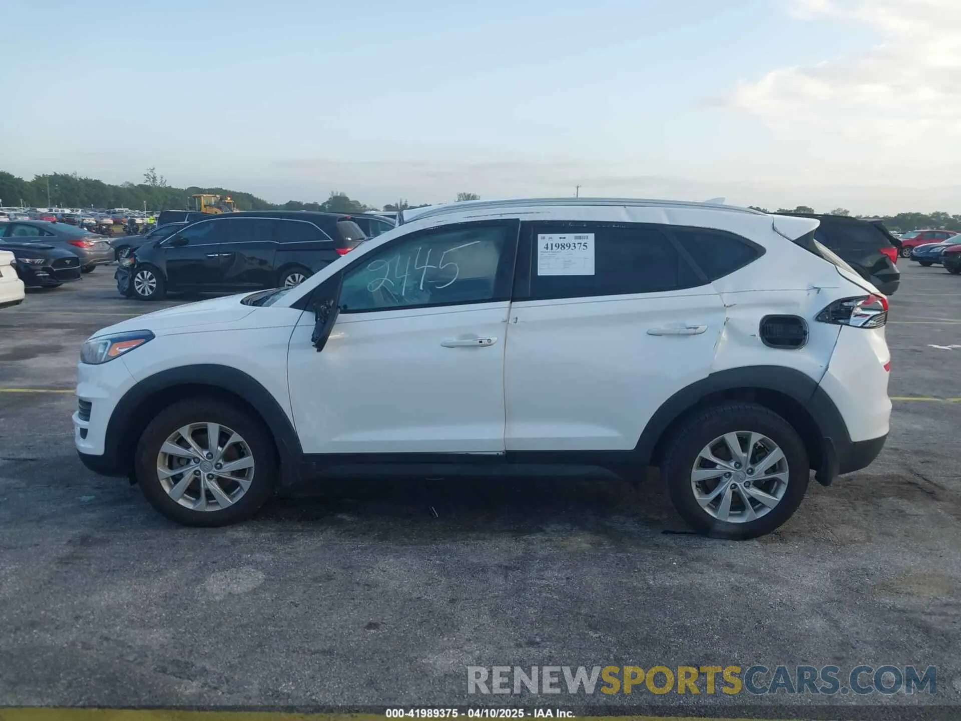 13 fotografías del automóvil dañado KM8J33A44LU272445 HYUNDAI TUCSON 2020