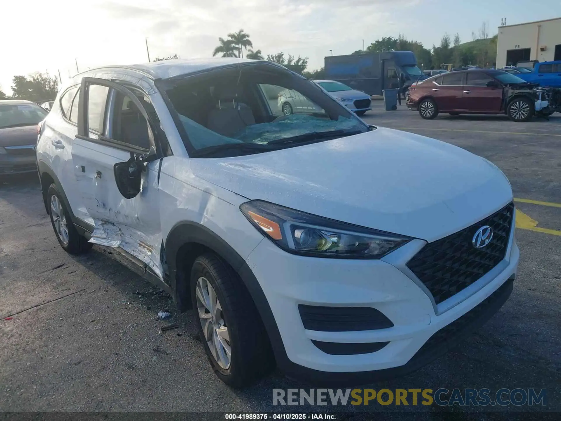 6 fotografías del automóvil dañado KM8J33A44LU272445 HYUNDAI TUCSON 2020
