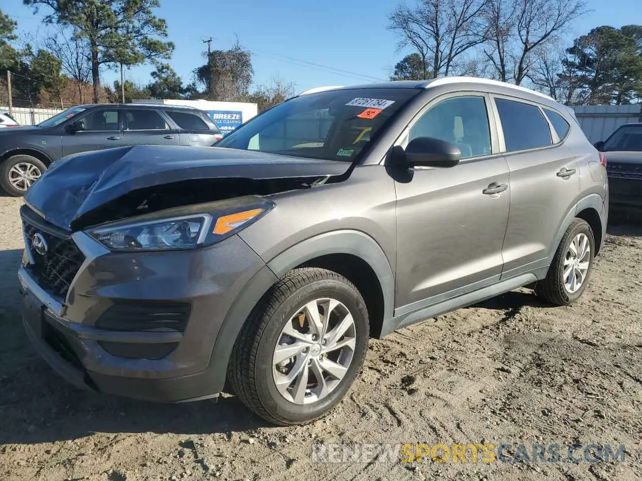 1 fotografías del automóvil dañado KM8J33A45LU157725 HYUNDAI TUCSON 2020
