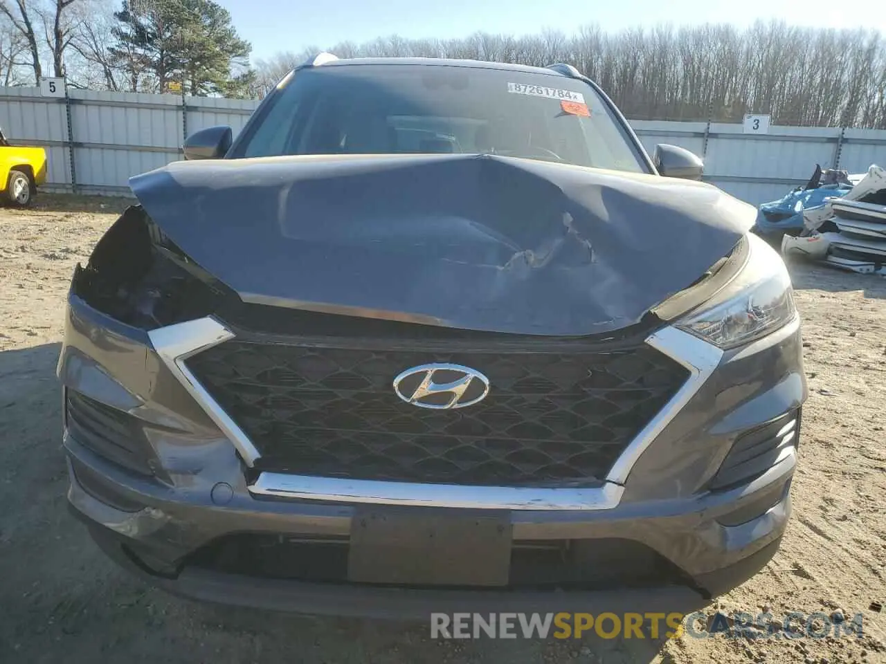 5 fotografías del automóvil dañado KM8J33A45LU157725 HYUNDAI TUCSON 2020