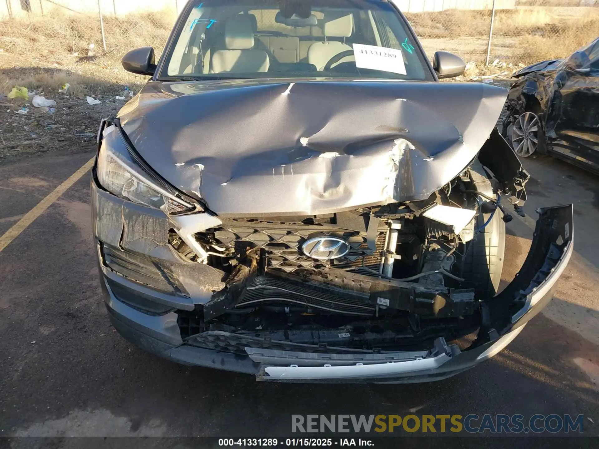 12 fotografías del automóvil dañado KM8J33A46LU160018 HYUNDAI TUCSON 2020