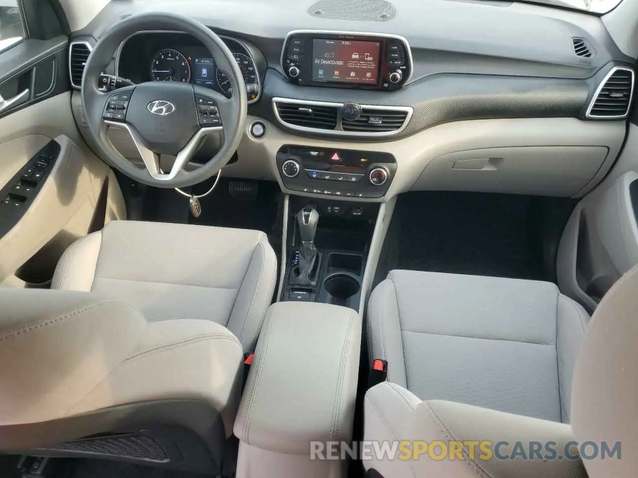 8 fotografías del automóvil dañado KM8J33A47LU272312 HYUNDAI TUCSON 2020