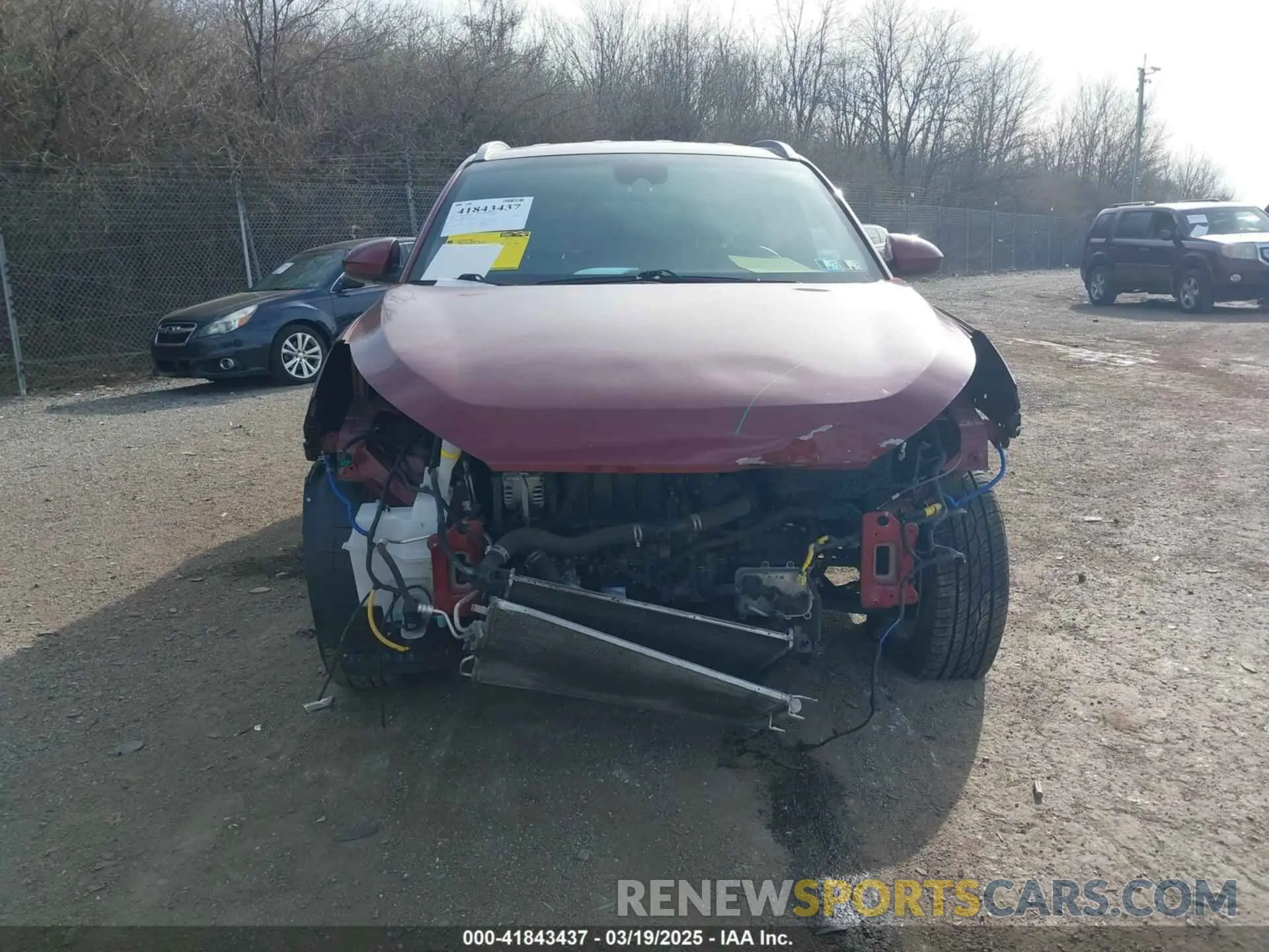 13 fotografías del automóvil dañado KM8J33A48LU097116 HYUNDAI TUCSON 2020