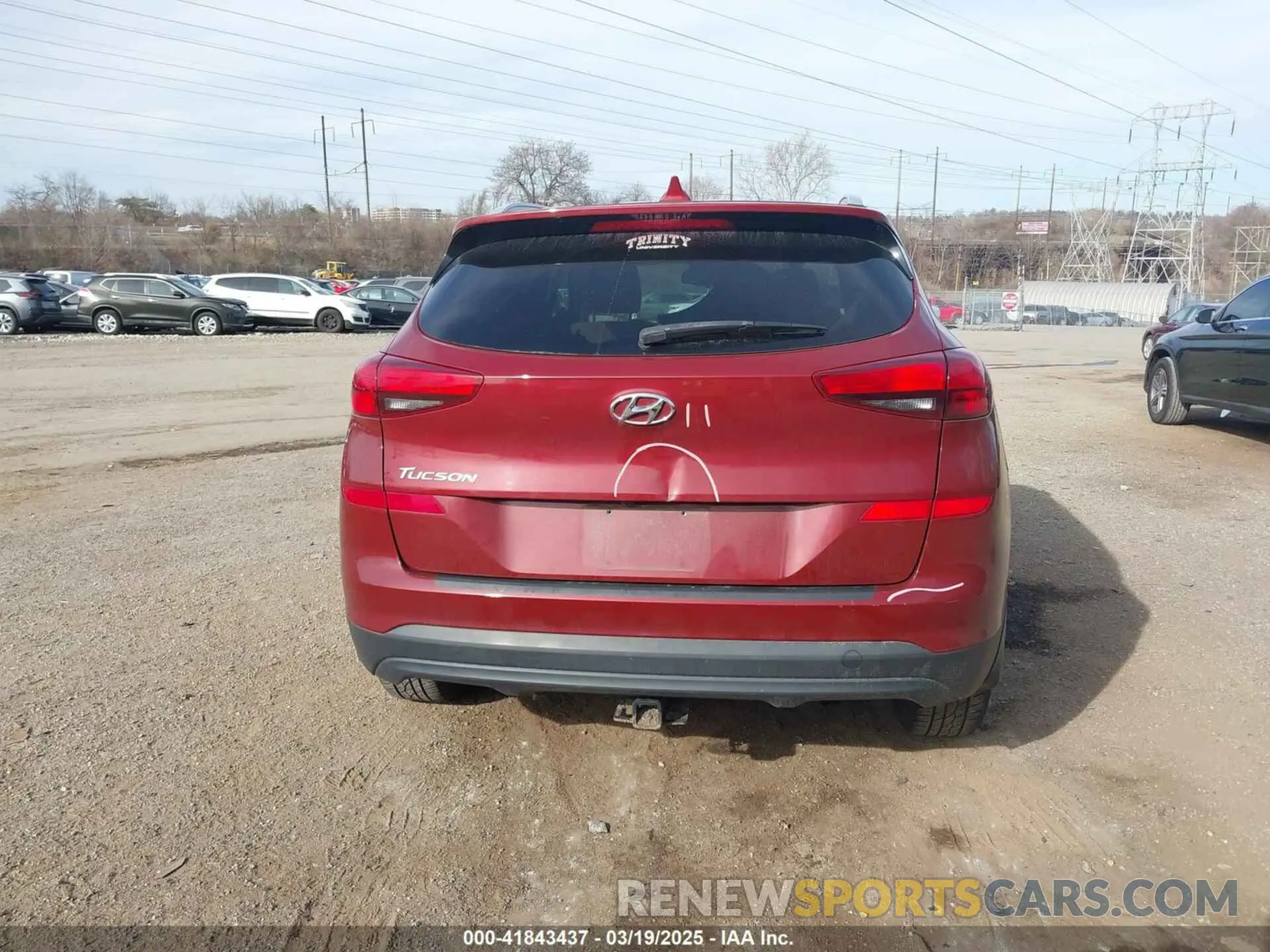 17 fotografías del automóvil dañado KM8J33A48LU097116 HYUNDAI TUCSON 2020