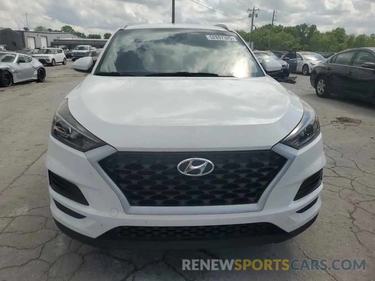 5 fotografías del automóvil dañado KM8J33A48LU134682 HYUNDAI TUCSON 2020
