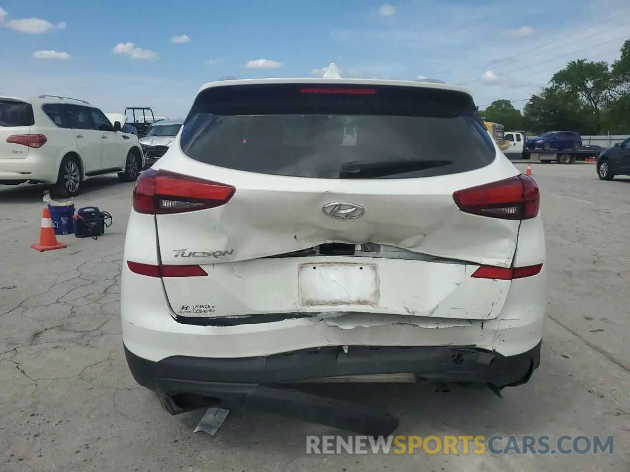 6 fotografías del automóvil dañado KM8J33A48LU134682 HYUNDAI TUCSON 2020
