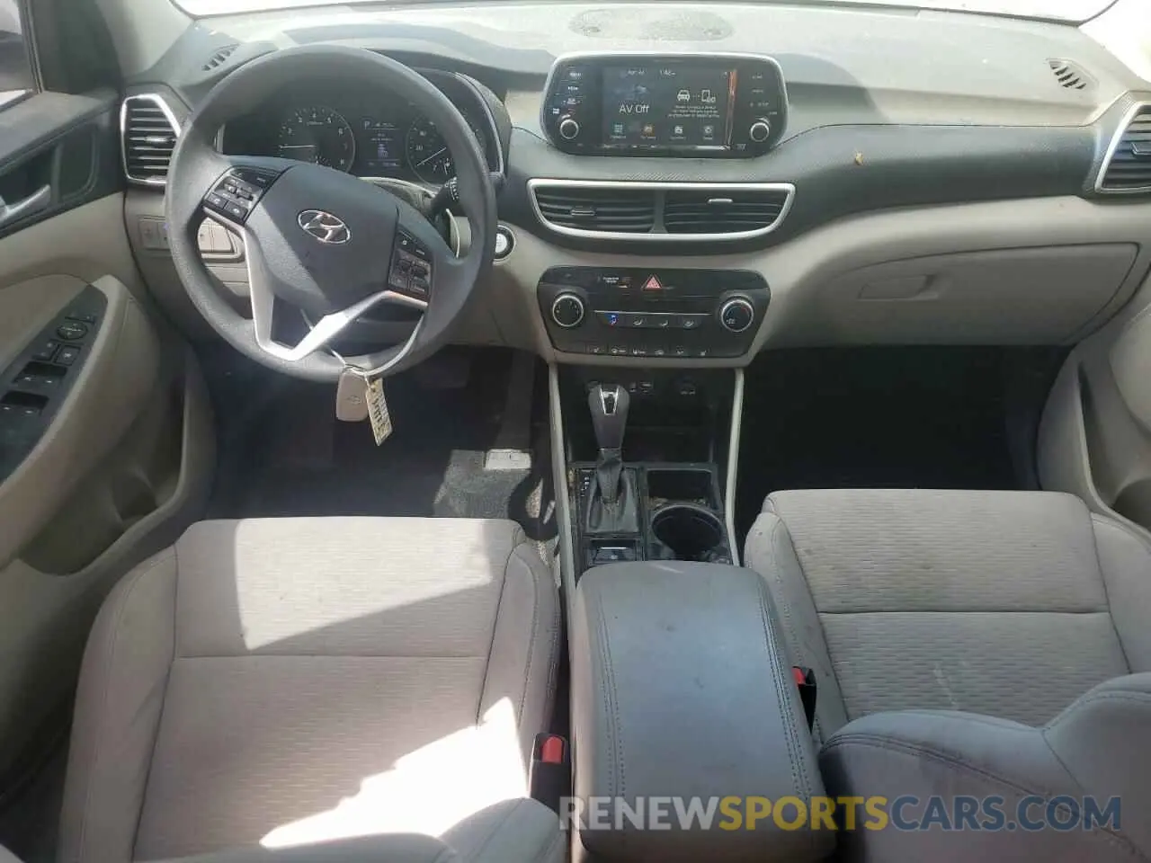 8 fotografías del automóvil dañado KM8J33A48LU134682 HYUNDAI TUCSON 2020