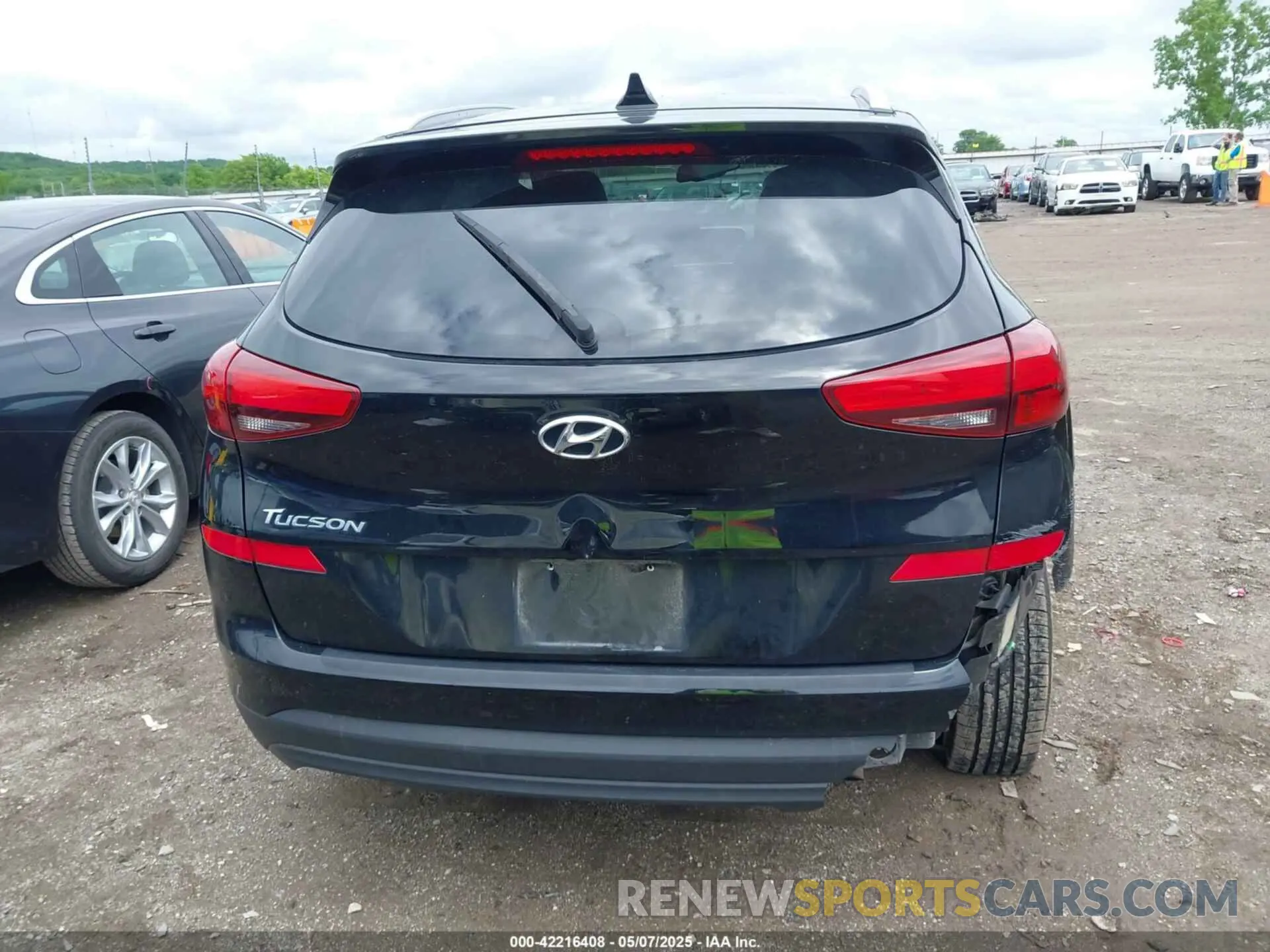 17 fotografías del automóvil dañado KM8J33A48LU137047 HYUNDAI TUCSON 2020