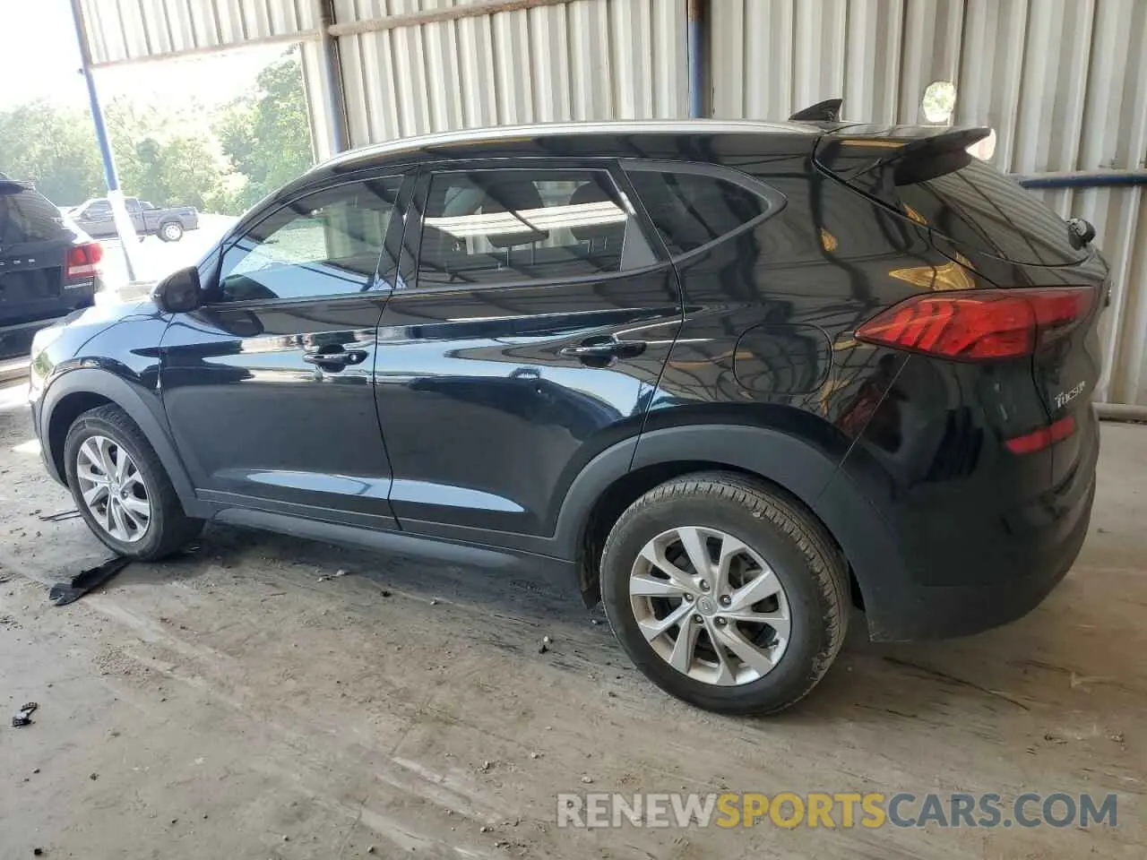 2 fotografías del automóvil dañado KM8J33A4XLU141844 HYUNDAI TUCSON 2020