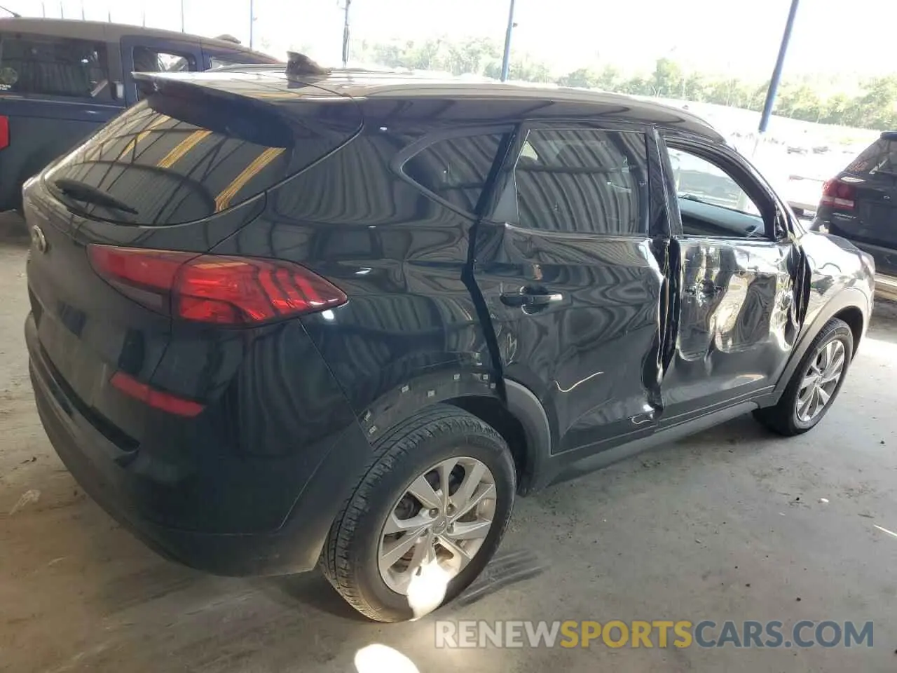 3 fotografías del automóvil dañado KM8J33A4XLU141844 HYUNDAI TUCSON 2020
