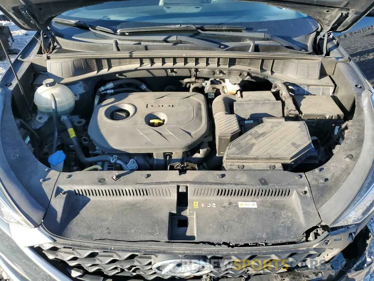 13 fotografías del automóvil dañado KM8J33A4XLU243841 HYUNDAI TUCSON 2020