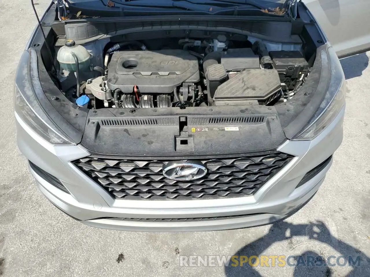 12 fotografías del automóvil dañado KM8J33AL1LU144199 HYUNDAI TUCSON 2020