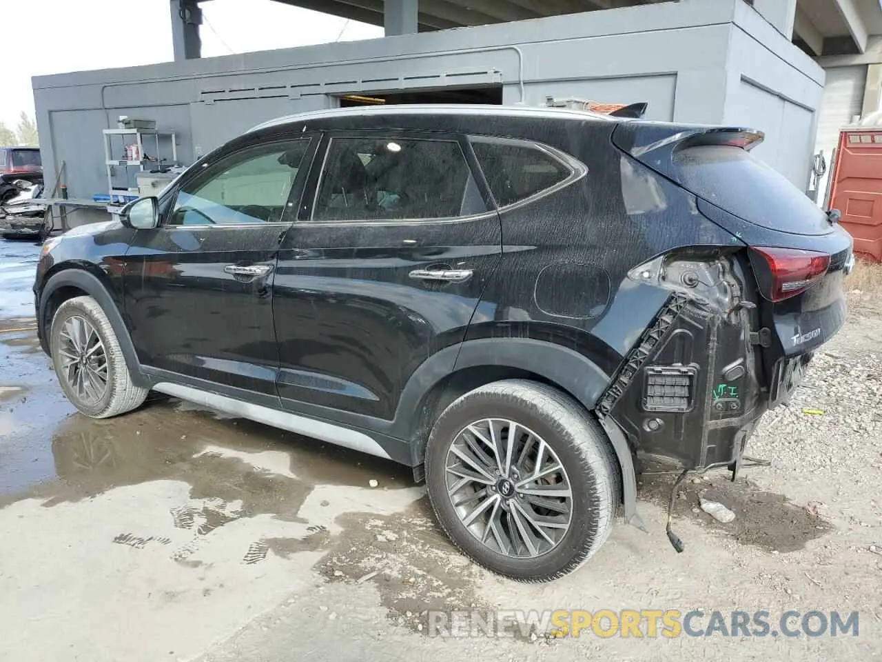 2 fotografías del automóvil dañado KM8J33AL1LU245775 HYUNDAI TUCSON 2020