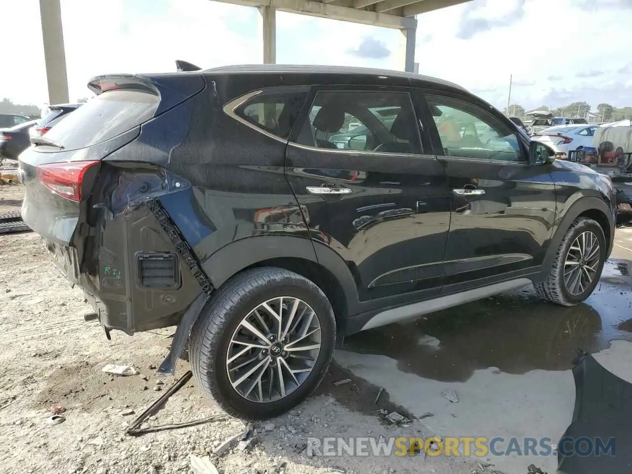 3 fotografías del automóvil dañado KM8J33AL1LU245775 HYUNDAI TUCSON 2020