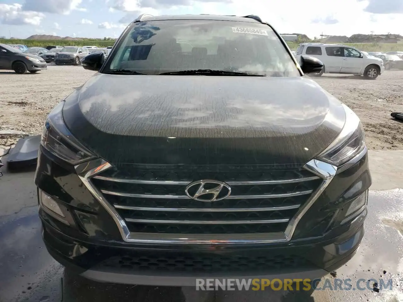 5 fotografías del automóvil dañado KM8J33AL1LU245775 HYUNDAI TUCSON 2020