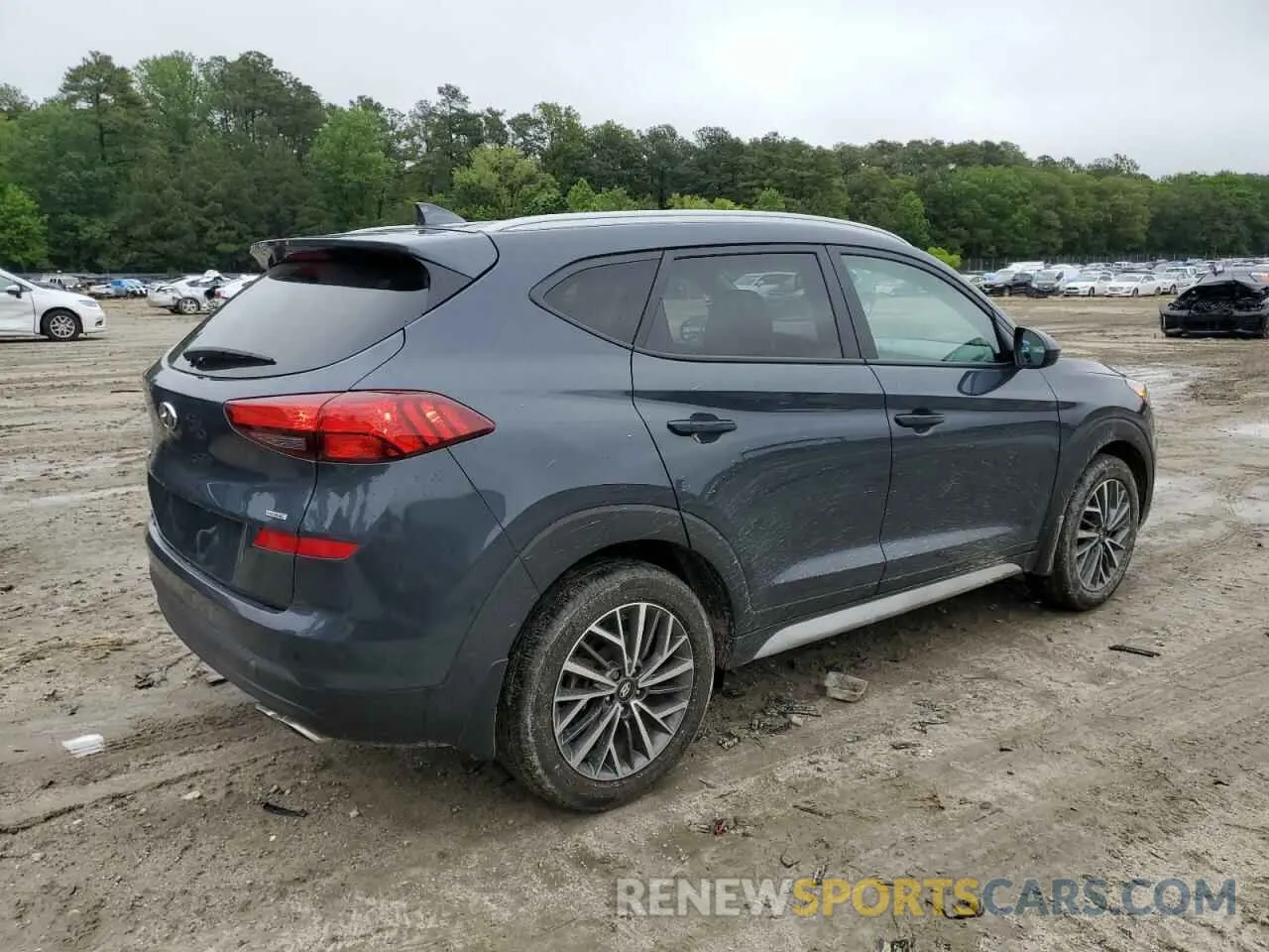 3 fotografías del automóvil dañado KM8J33AL2LU131025 HYUNDAI TUCSON 2020