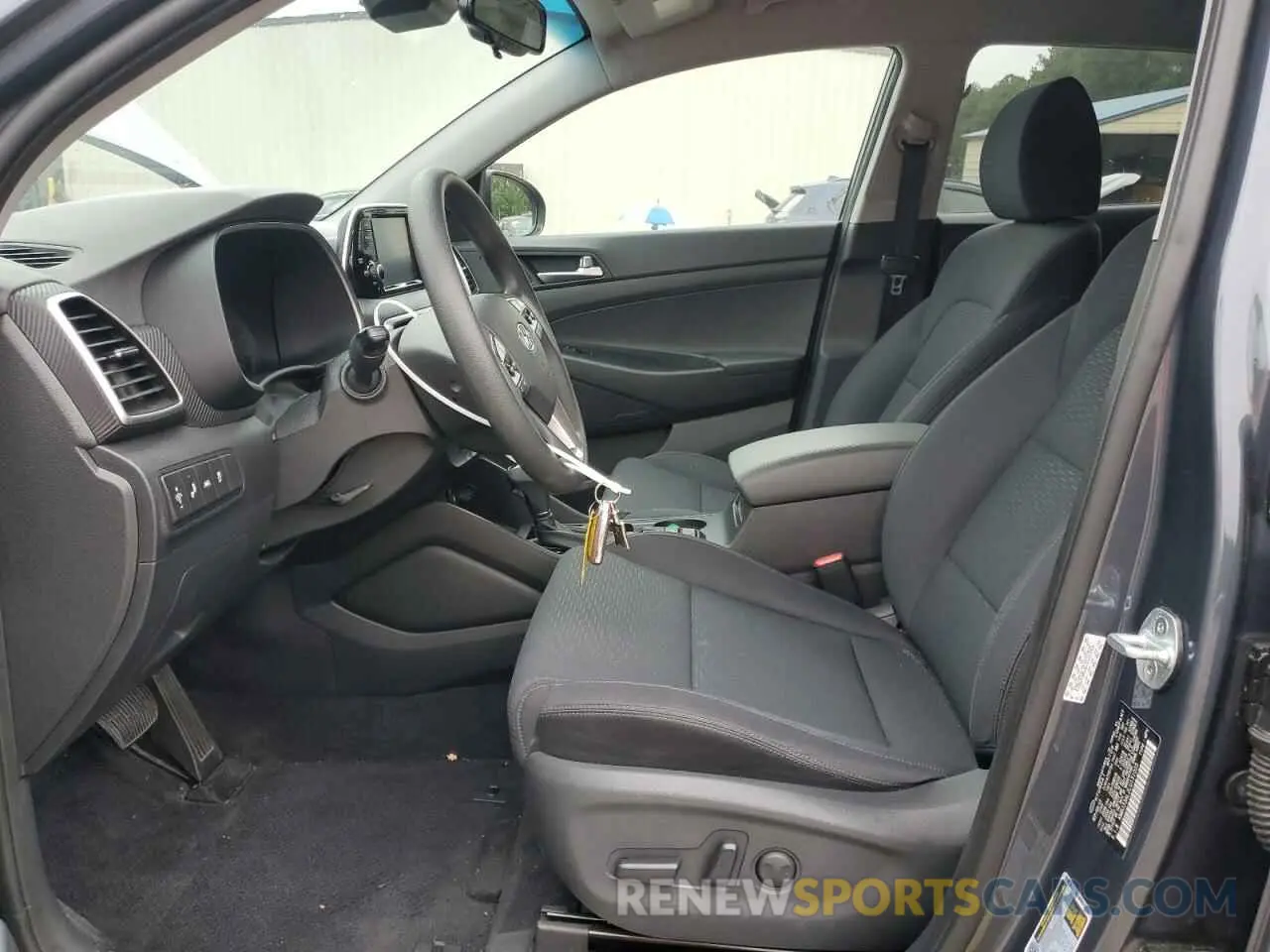 7 fotografías del automóvil dañado KM8J33AL2LU131025 HYUNDAI TUCSON 2020