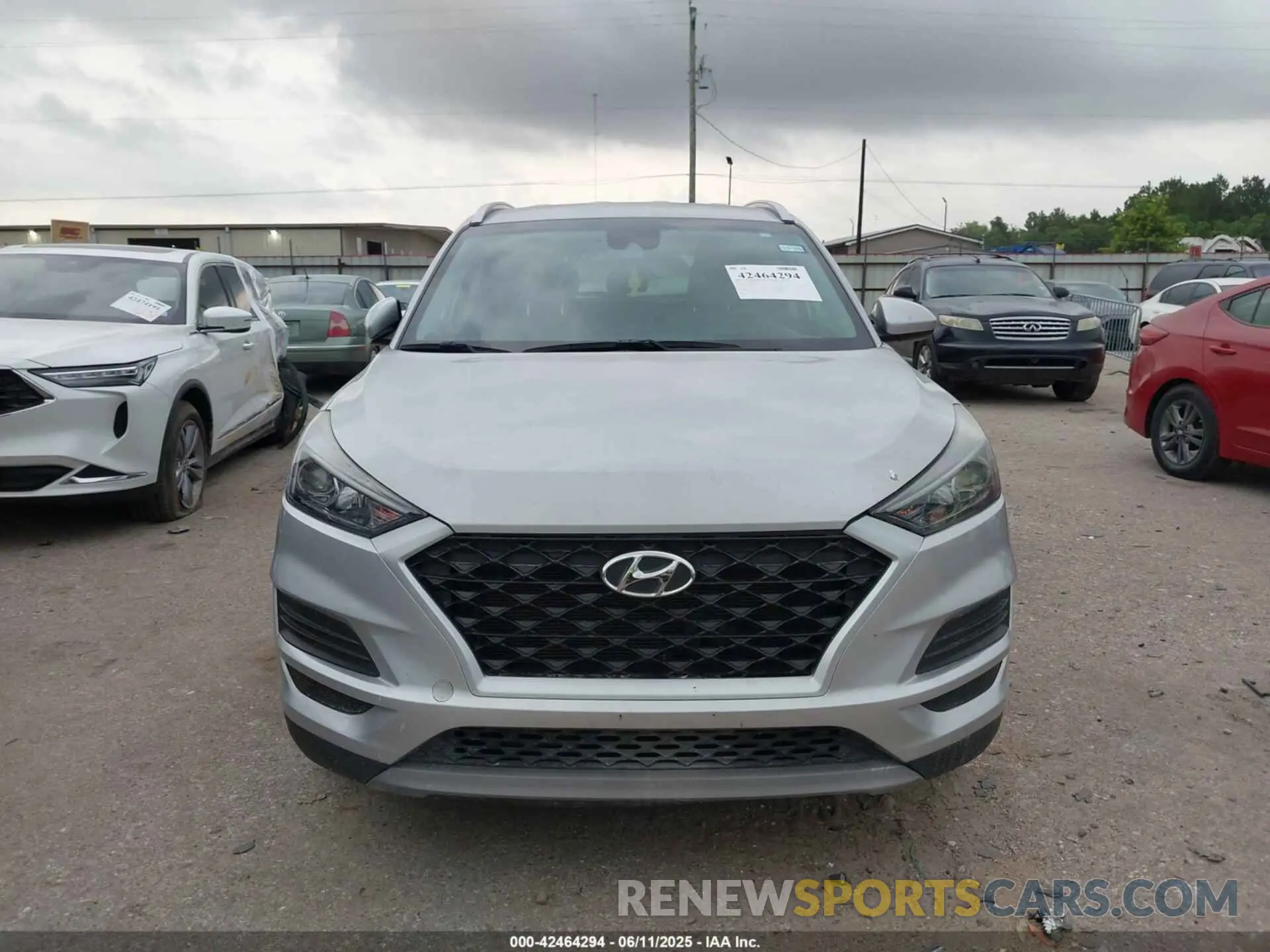 12 fotografías del automóvil dañado KM8J33AL2LU157527 HYUNDAI TUCSON 2020