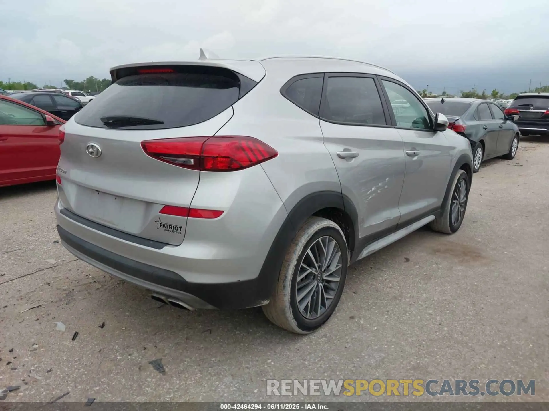 4 fotografías del automóvil dañado KM8J33AL2LU157527 HYUNDAI TUCSON 2020
