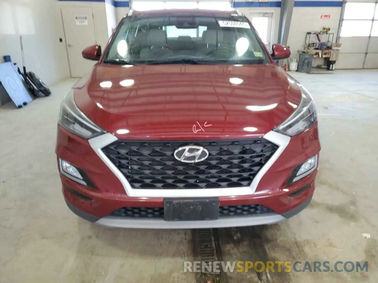 5 fotografías del automóvil dañado KM8J33AL3LU198992 HYUNDAI TUCSON 2020