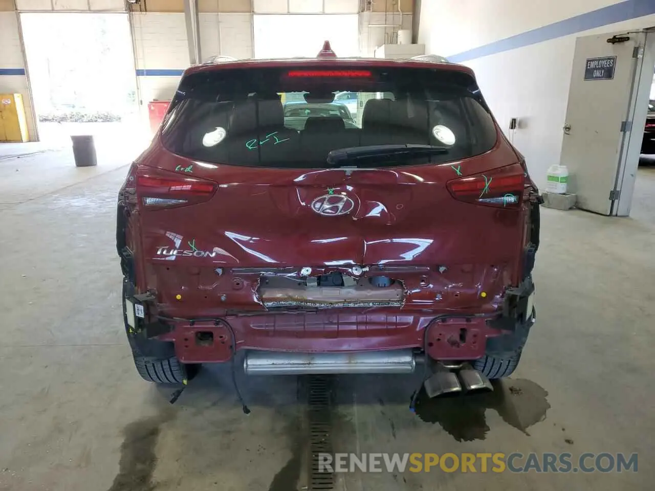 6 fotografías del automóvil dañado KM8J33AL3LU198992 HYUNDAI TUCSON 2020
