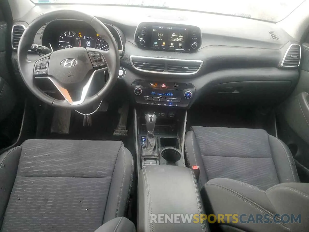 8 fotografías del automóvil dañado KM8J33AL5LU152029 HYUNDAI TUCSON 2020