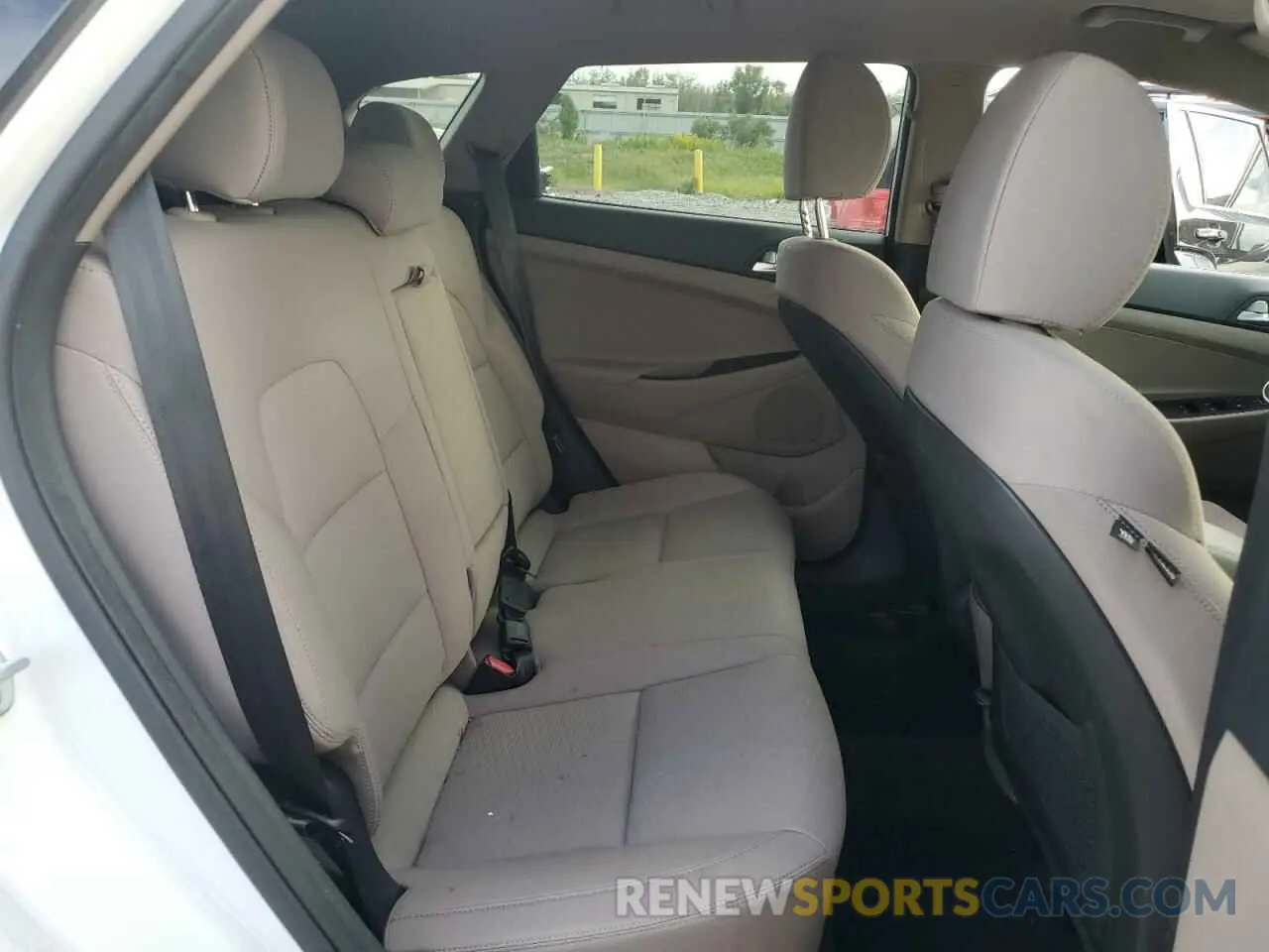 12 fotografías del automóvil dañado KM8J33AL7LU147690 HYUNDAI TUCSON 2020