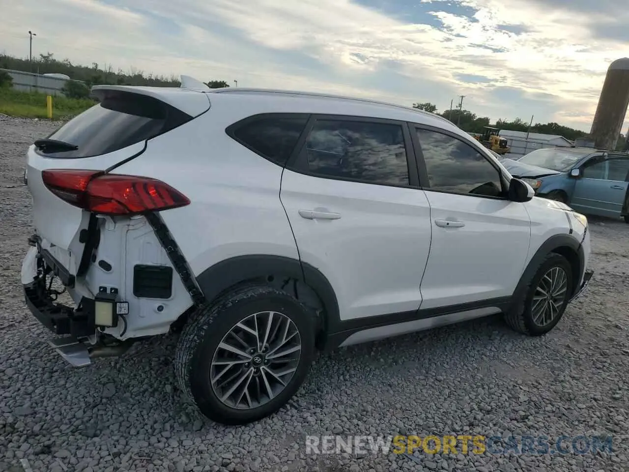 3 fotografías del automóvil dañado KM8J33AL7LU147690 HYUNDAI TUCSON 2020