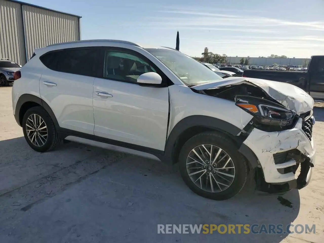 4 fotografías del automóvil dañado KM8J33AL7LU231959 HYUNDAI TUCSON 2020