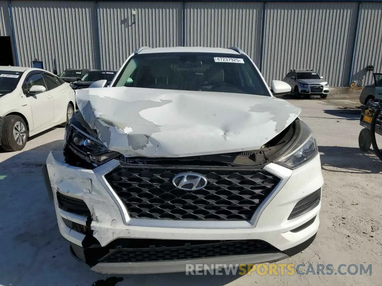5 fotografías del automóvil dañado KM8J33AL7LU231959 HYUNDAI TUCSON 2020