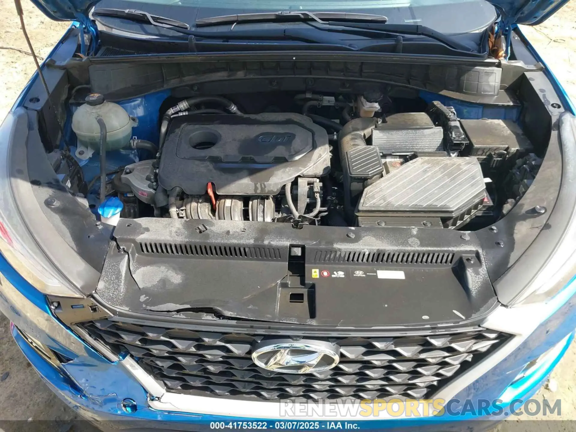 10 fotografías del automóvil dañado KM8J33AL9LU112312 HYUNDAI TUCSON 2020