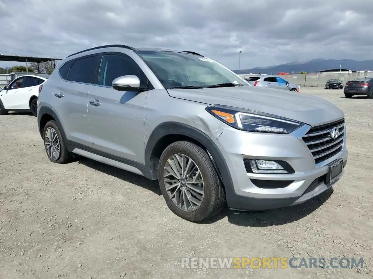 4 fotografías del automóvil dañado KM8J33AL9LU175507 HYUNDAI TUCSON 2020