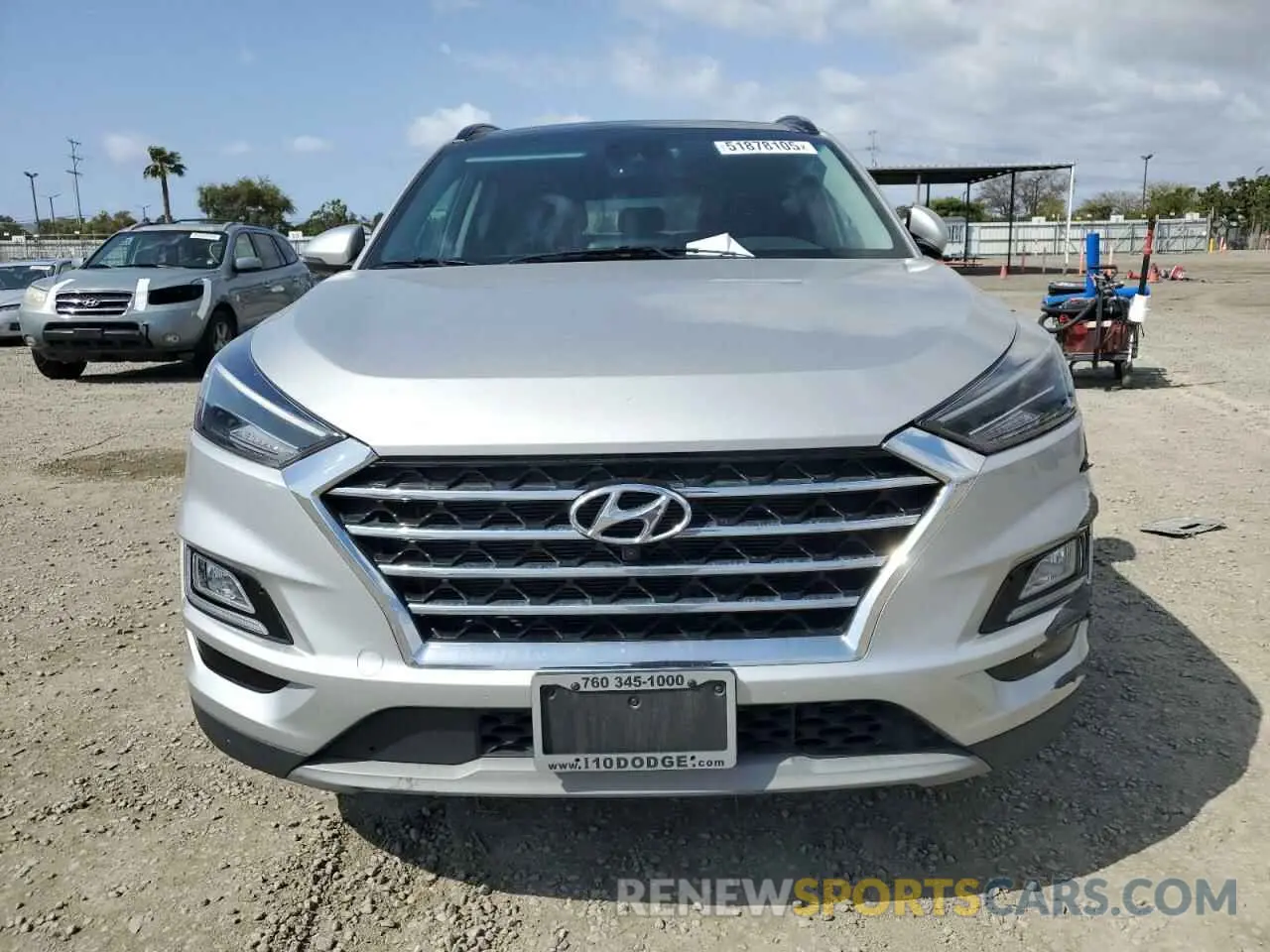 5 fotografías del automóvil dañado KM8J33AL9LU175507 HYUNDAI TUCSON 2020