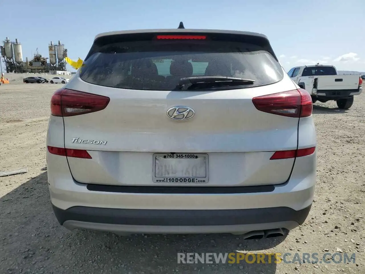 6 fotografías del automóvil dañado KM8J33AL9LU175507 HYUNDAI TUCSON 2020