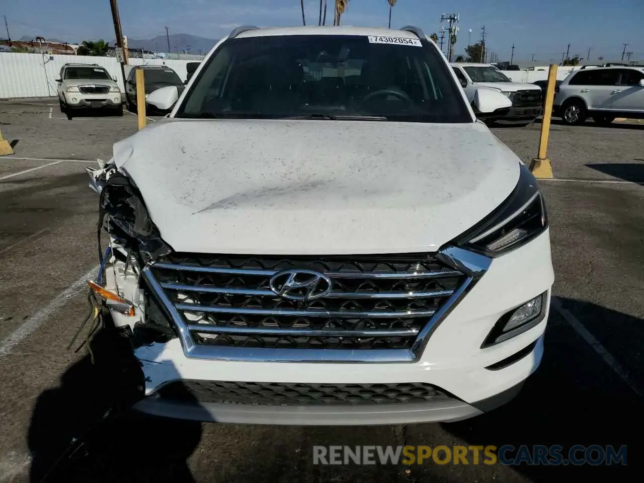 5 fotografías del automóvil dañado KM8J33AL9LU175720 HYUNDAI TUCSON 2020