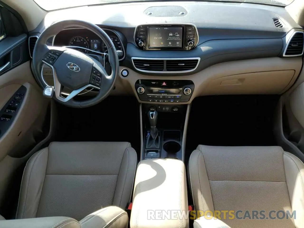 8 fotografías del automóvil dañado KM8J33AL9LU175720 HYUNDAI TUCSON 2020