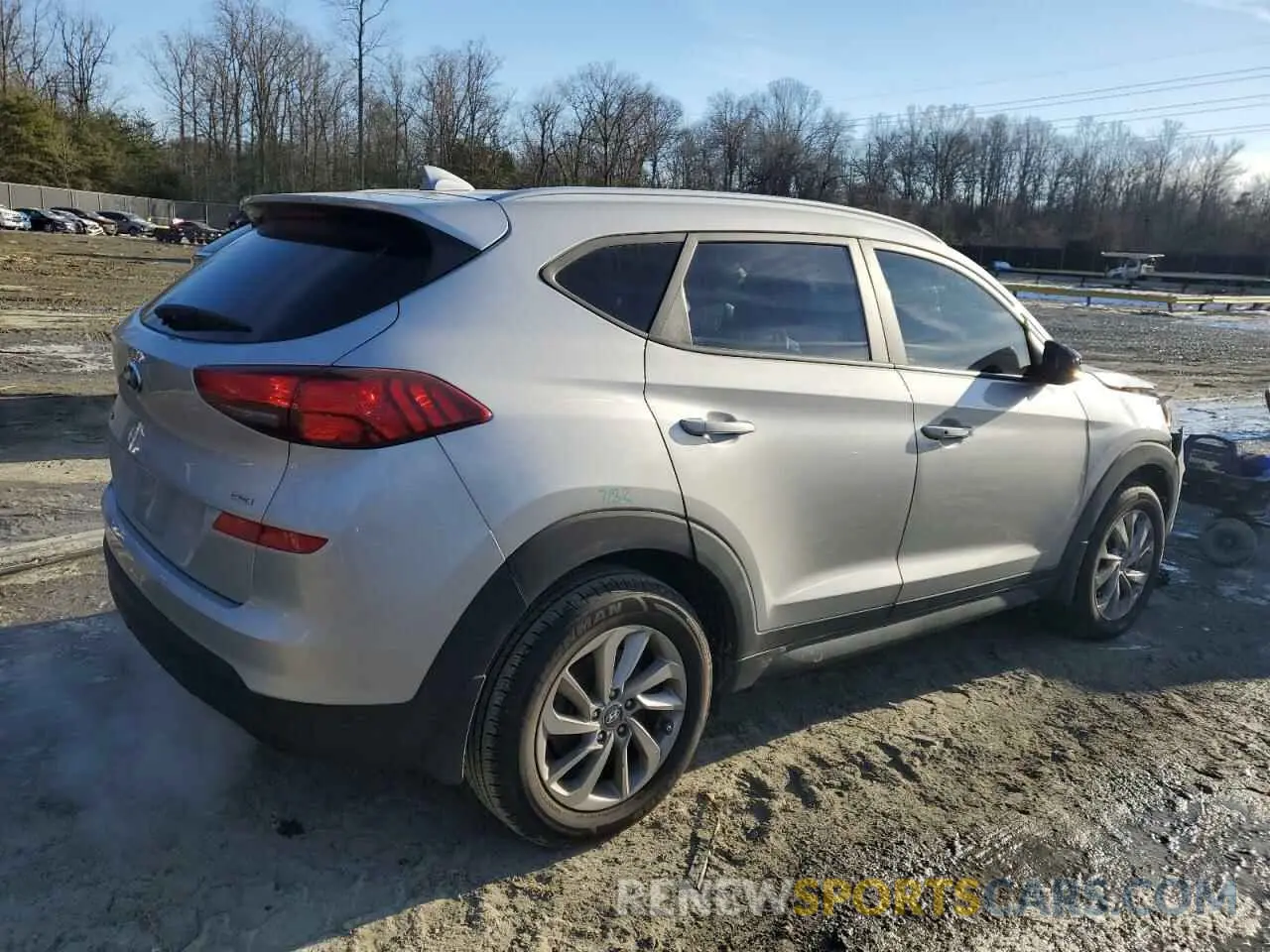 3 fotografías del automóvil dañado KM8J3CA40LU136605 HYUNDAI TUCSON 2020