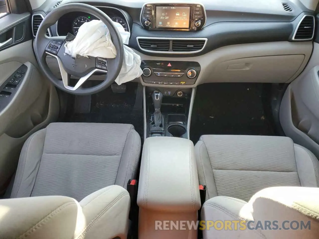8 fotografías del automóvil dañado KM8J3CA40LU136605 HYUNDAI TUCSON 2020