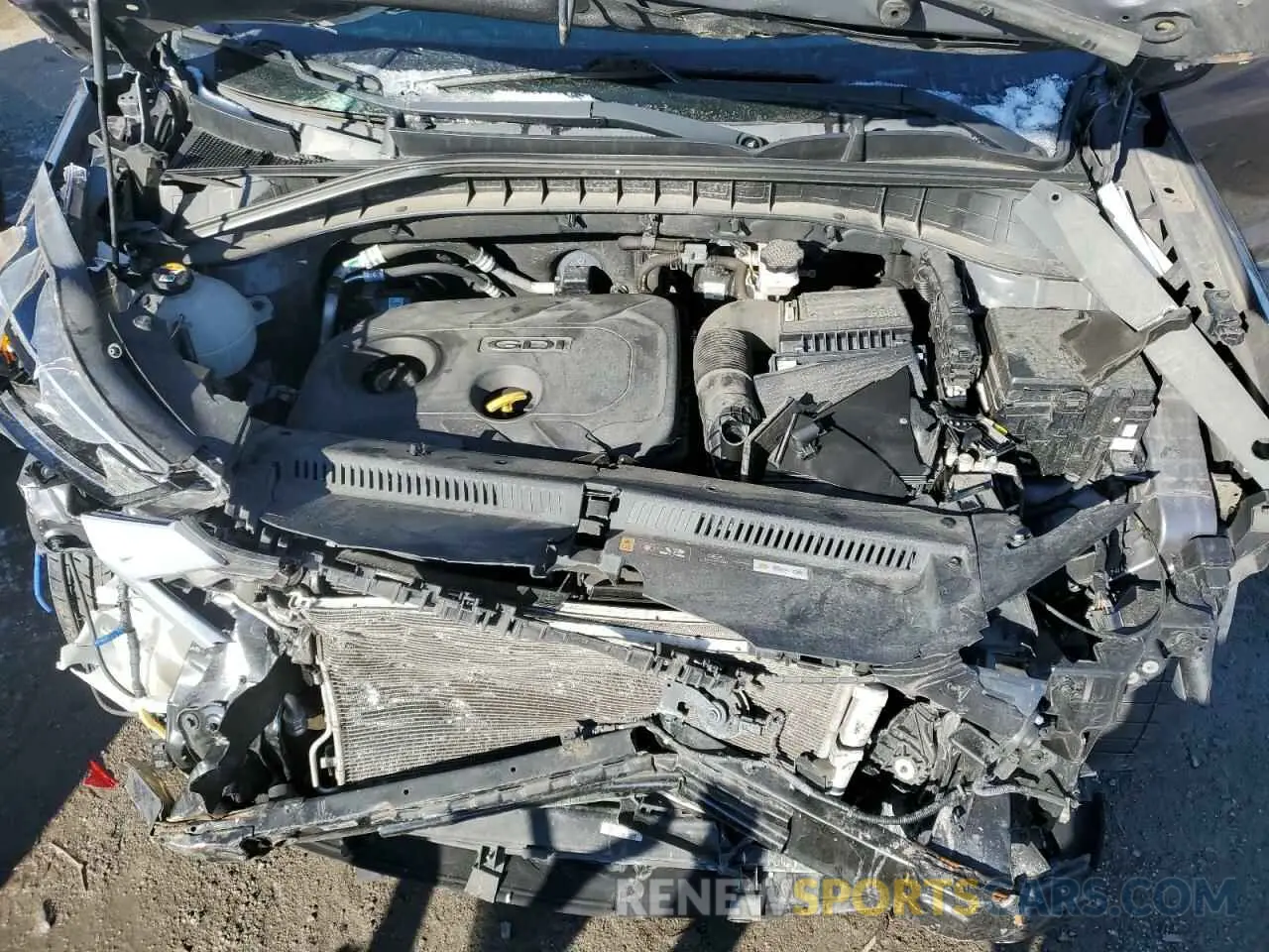 12 fotografías del automóvil dañado KM8J3CA41LU135284 HYUNDAI TUCSON 2020
