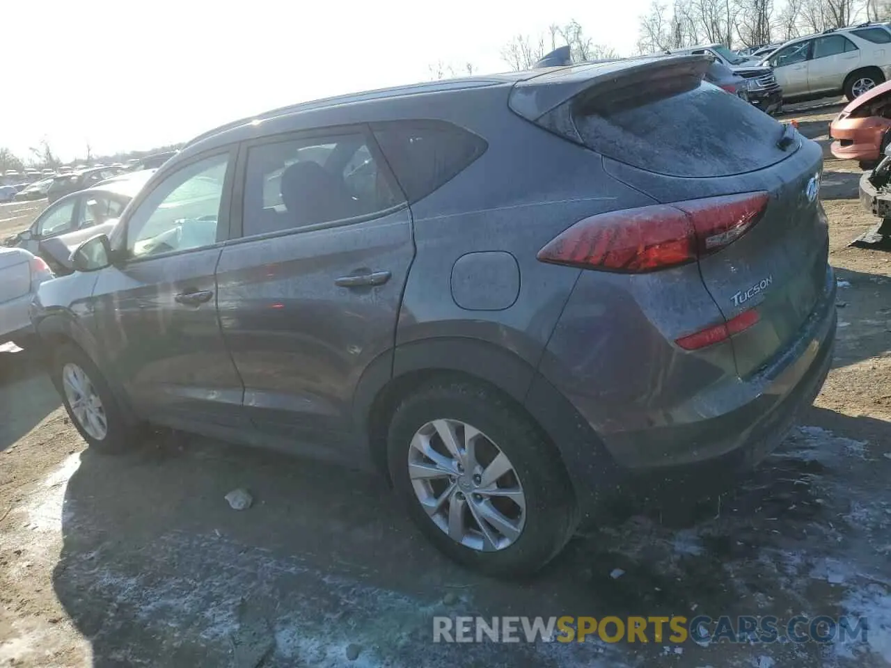 2 fotografías del automóvil dañado KM8J3CA41LU135284 HYUNDAI TUCSON 2020