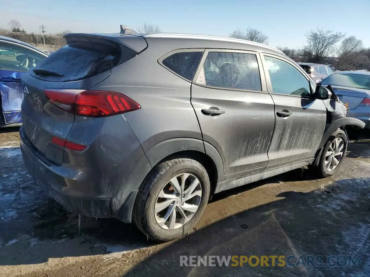 3 fotografías del automóvil dañado KM8J3CA41LU135284 HYUNDAI TUCSON 2020