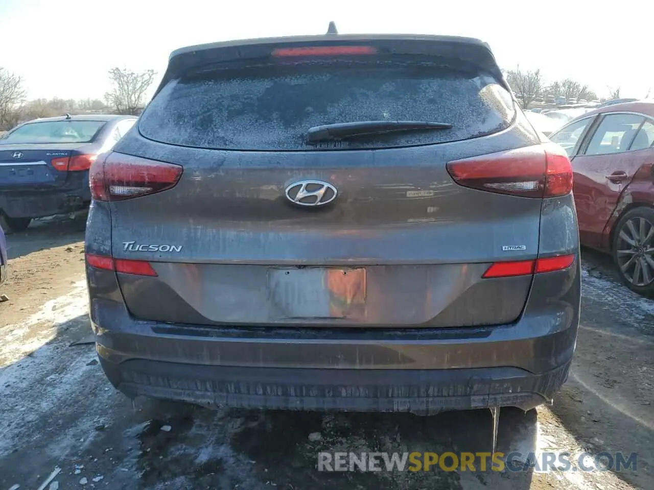 6 fotografías del automóvil dañado KM8J3CA41LU135284 HYUNDAI TUCSON 2020