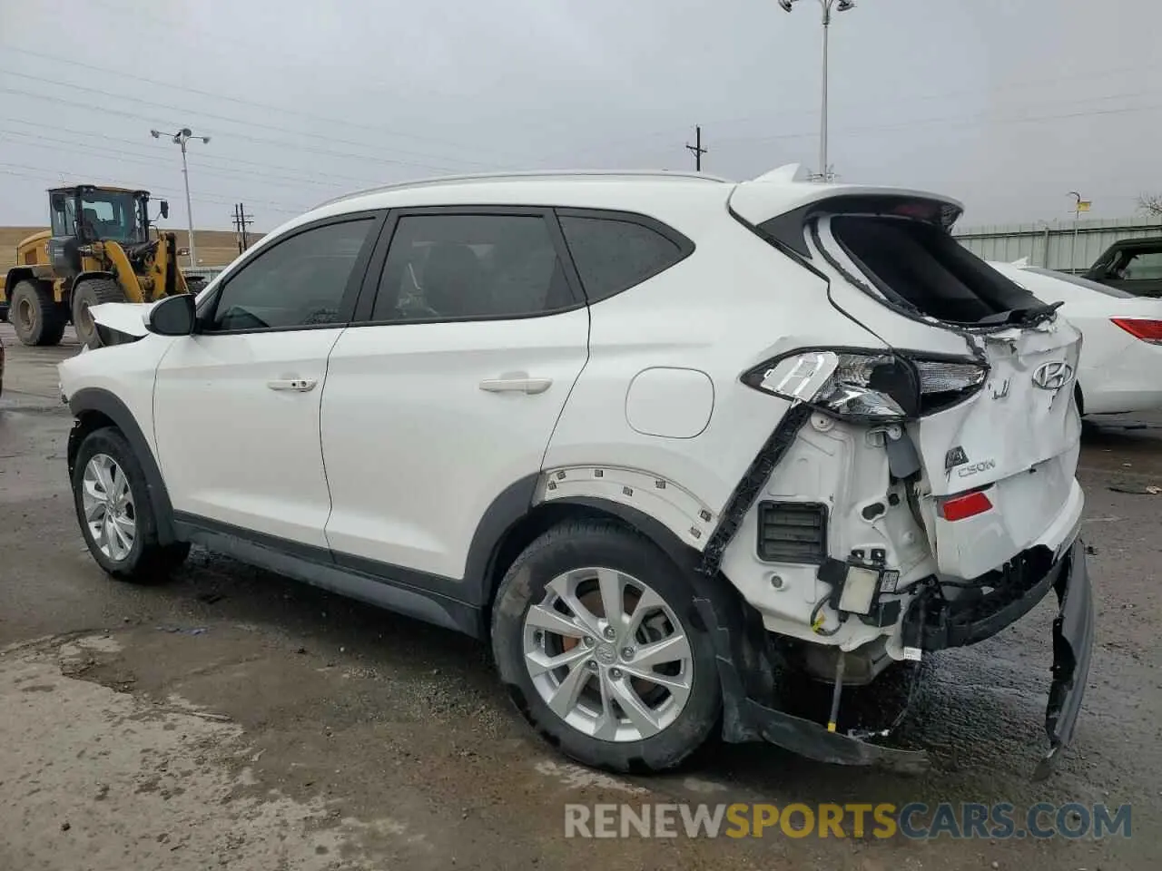 2 fotografías del automóvil dañado KM8J3CA41LU198434 HYUNDAI TUCSON 2020