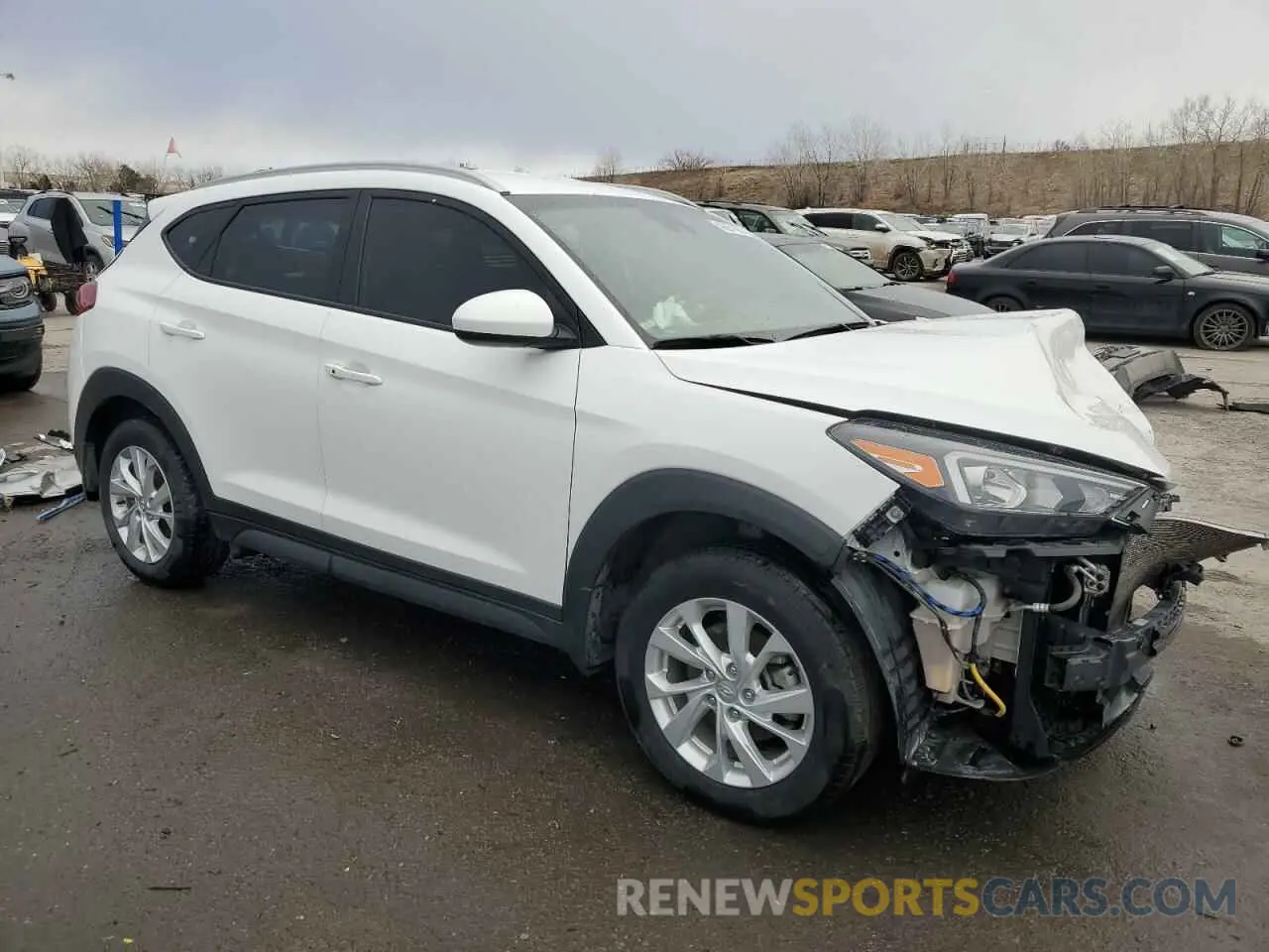4 fotografías del automóvil dañado KM8J3CA41LU198434 HYUNDAI TUCSON 2020
