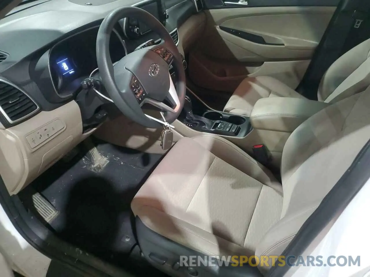7 fotografías del automóvil dañado KM8J3CA41LU239192 HYUNDAI TUCSON 2020