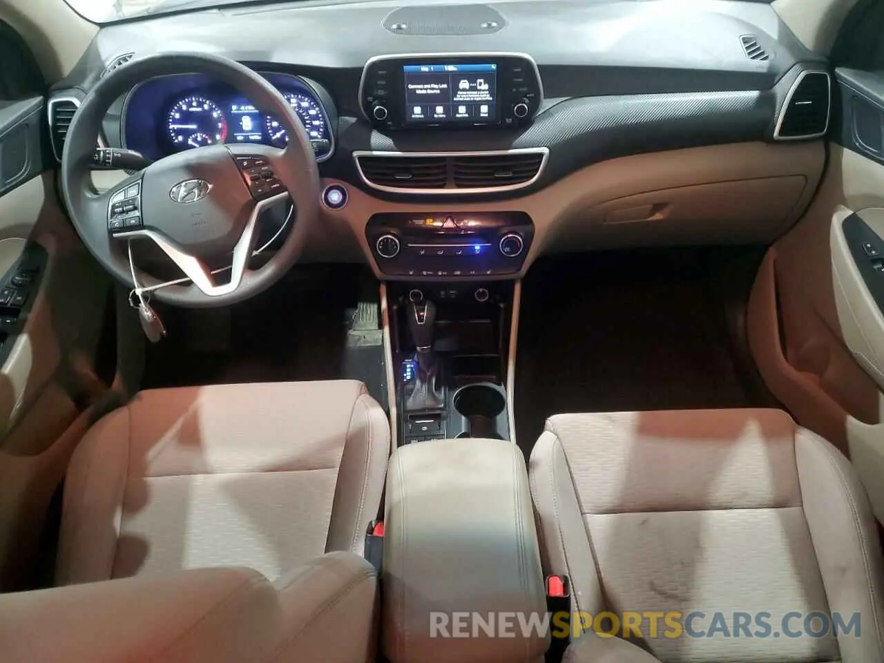 8 fotografías del automóvil dañado KM8J3CA41LU239192 HYUNDAI TUCSON 2020