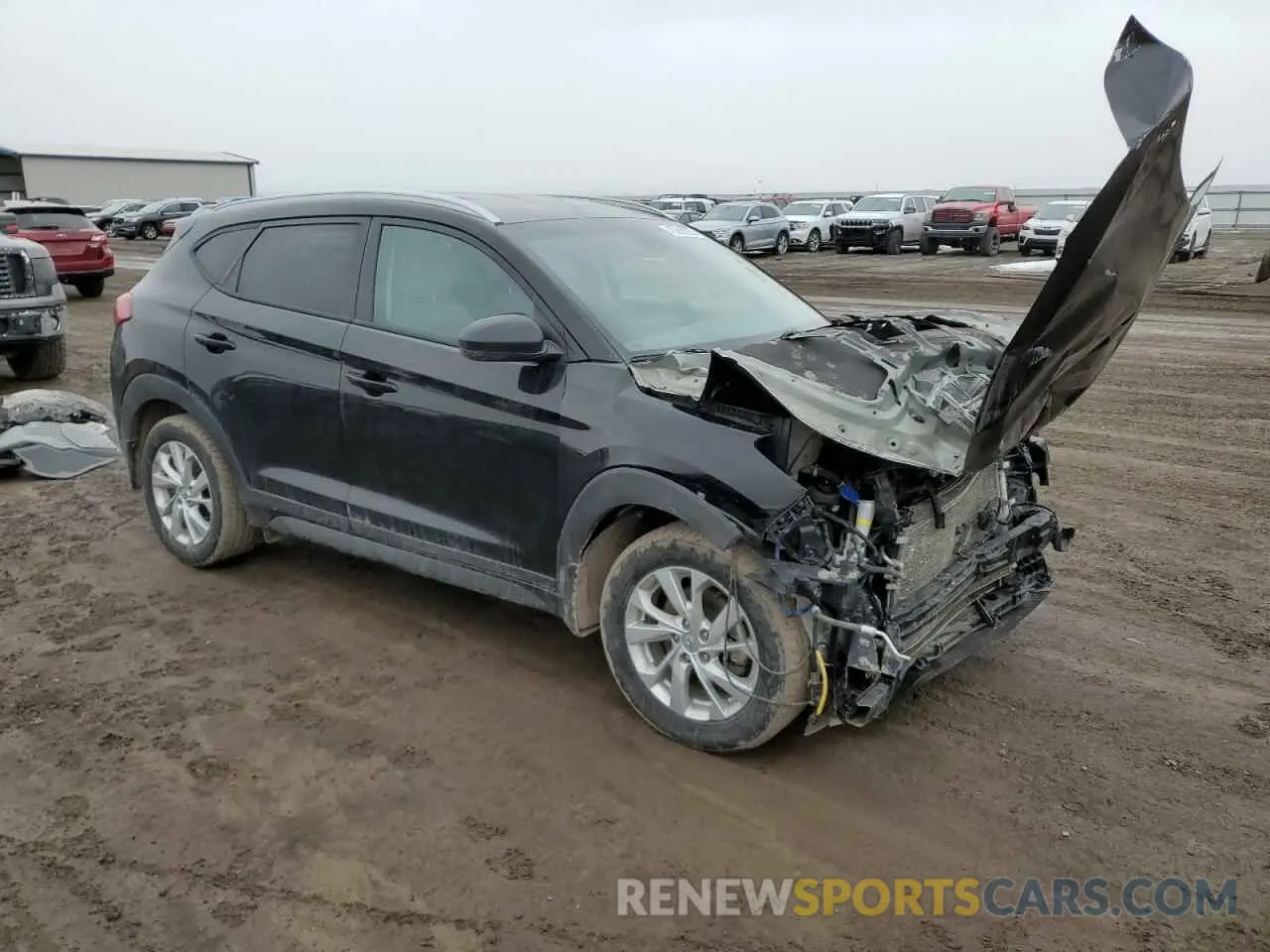 4 fotografías del automóvil dañado KM8J3CA42LU084295 HYUNDAI TUCSON 2020