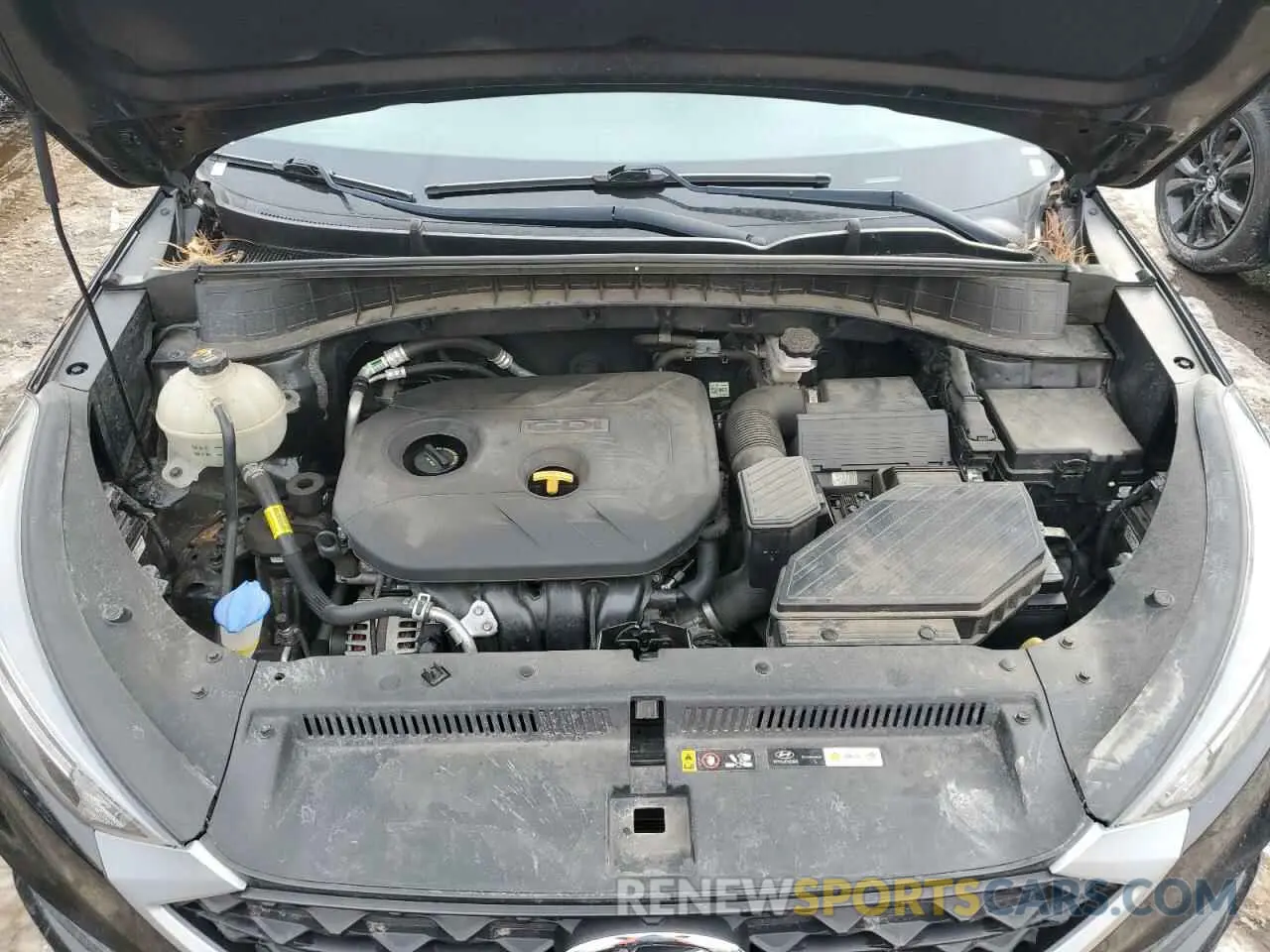 12 fotografías del automóvil dañado KM8J3CA42LU188477 HYUNDAI TUCSON 2020
